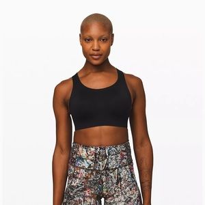 OLIVE GREEN lulu Enlite Sports Bra
